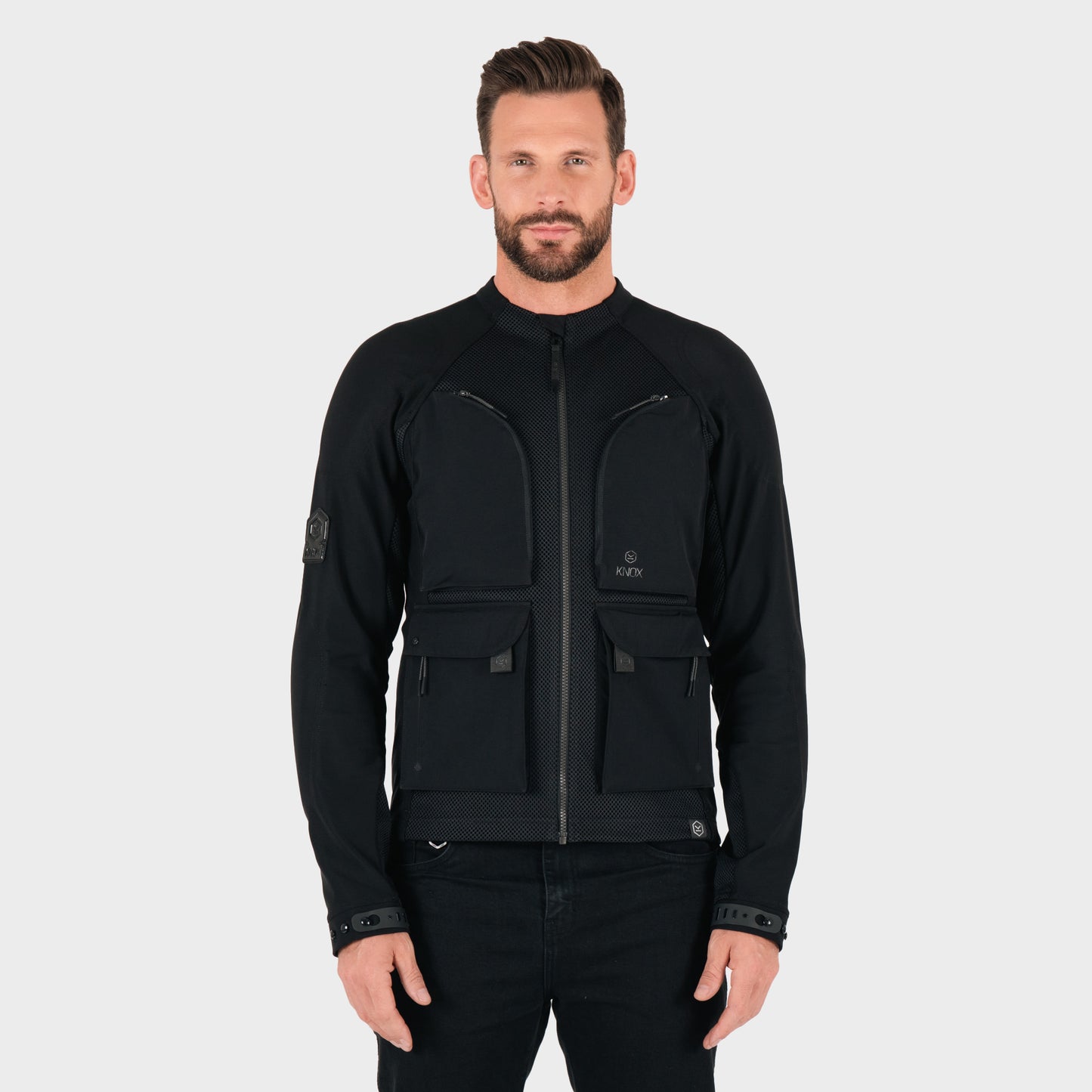 KNOX Tor Adventure Armoured Shirt All Weather Black