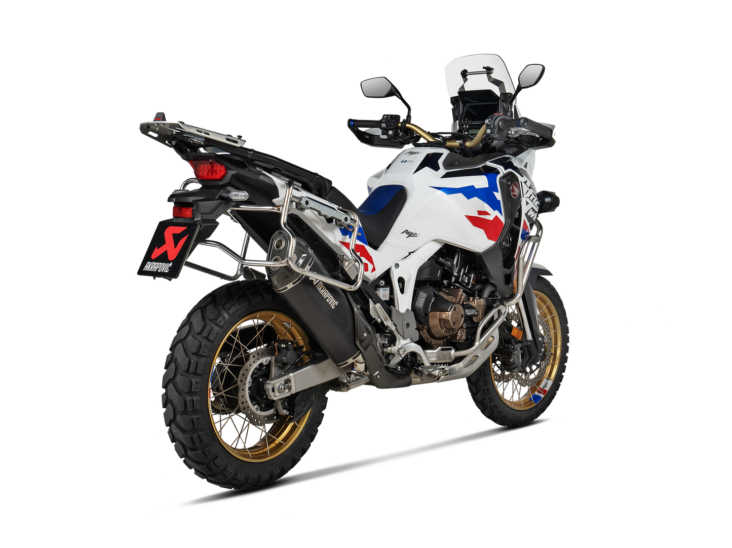 Akrapovic Exhaust Black Titanium Slip-on for Honda CRF1000L Africa Twin / Adventure Sports 2024+