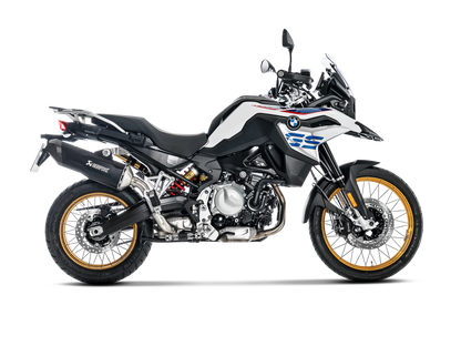 Akrapovic Exhaust Black Titanium Slip-on for BMW F 850 GS / F 750 GS (2018+)