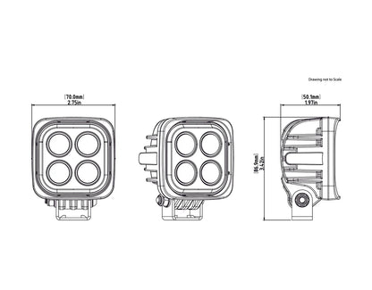 Denali S4 2.0 TriOptic LED Light Kit