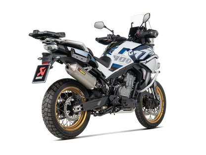 Akrapovic Exhaust Titanium Slip-on for CFMOTO 800MT (2024+)
