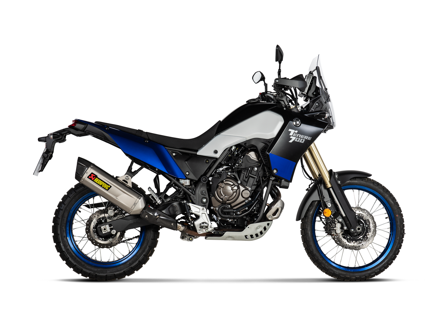 Akrapovic Exhaust Titanium Slip-on for Yamaha Tenere 700 (2021+)