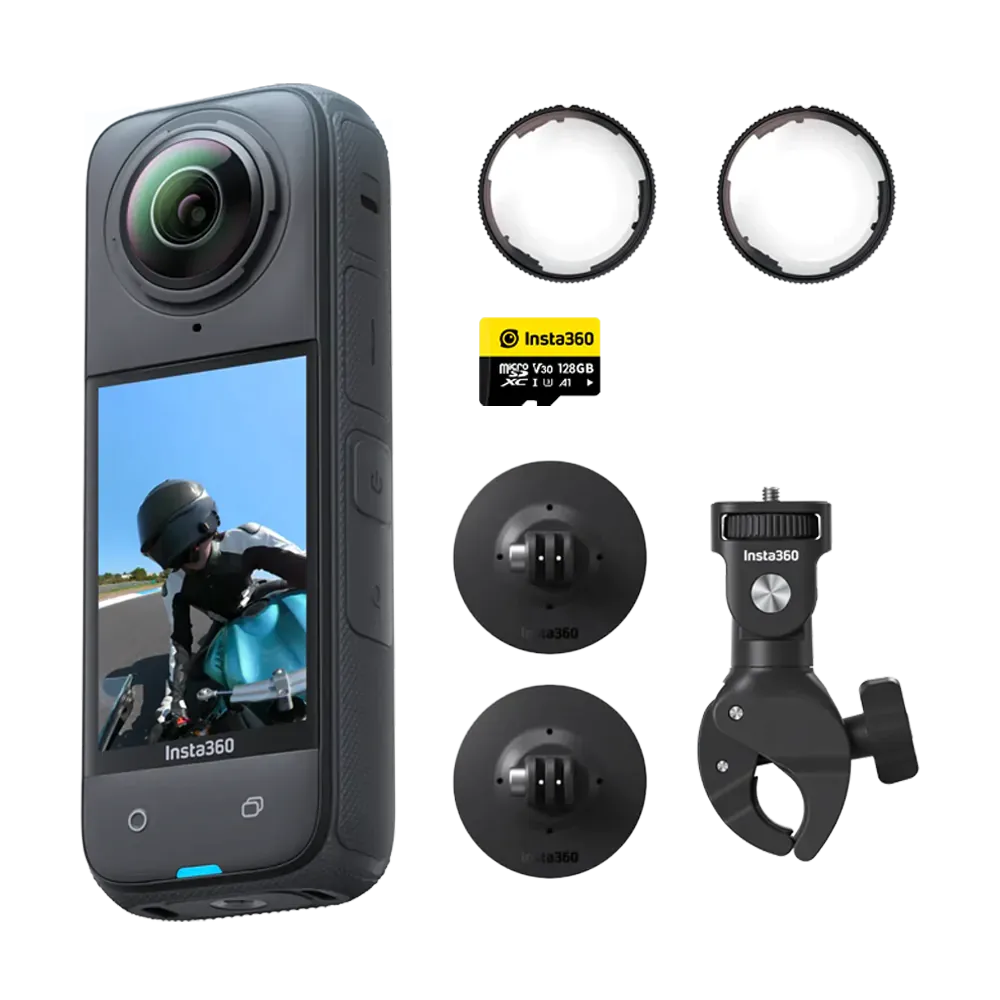 Insta360 X4 Motorcycle Bundle