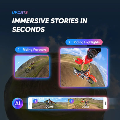 Insta360 X4 Motorcycle Bundle