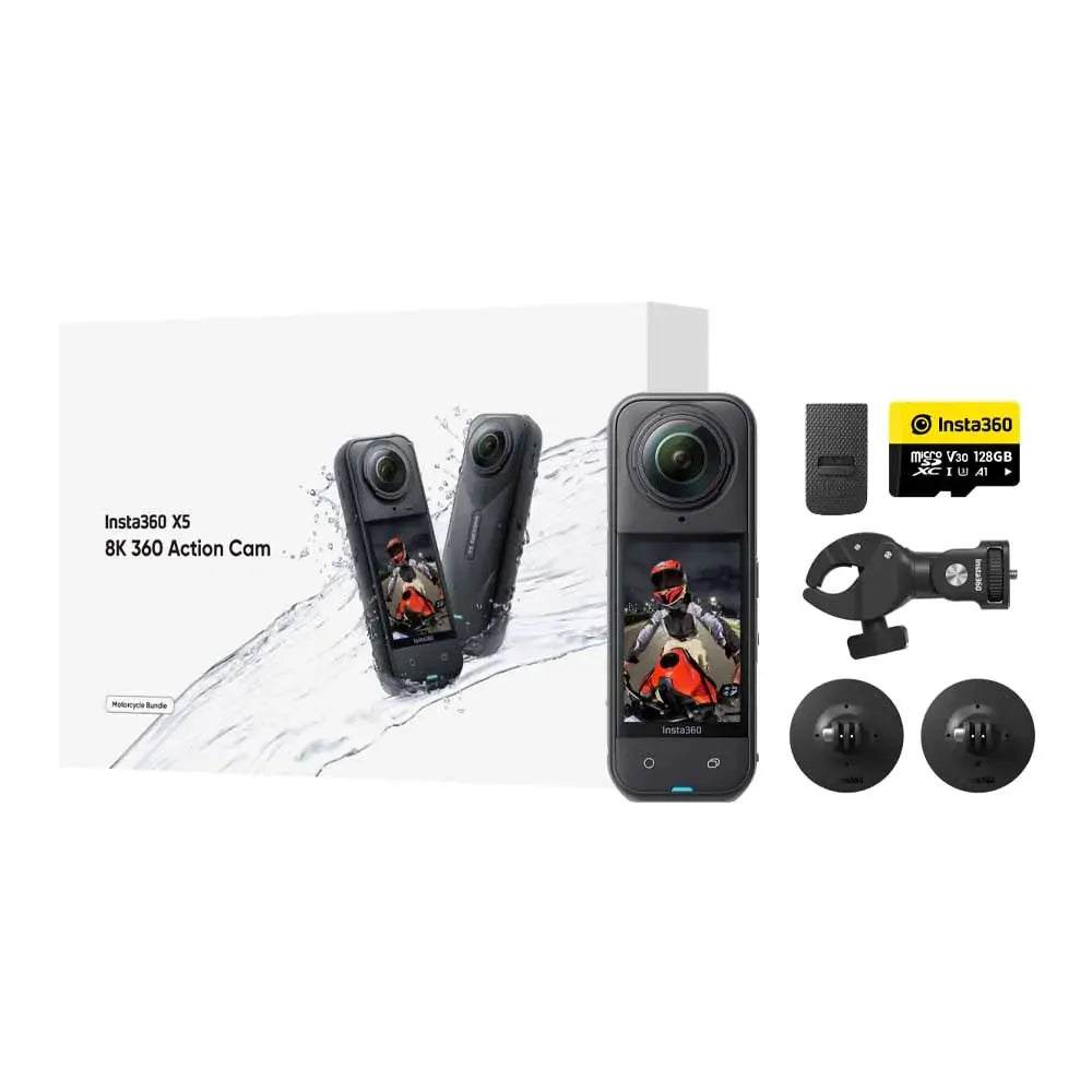 Insta360 X5 Motorcycle Bundle