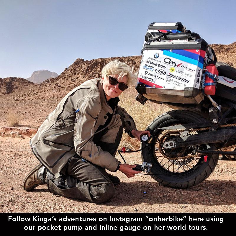 Rocky Creek Designs MotoPressor Inline Tyre Gauge