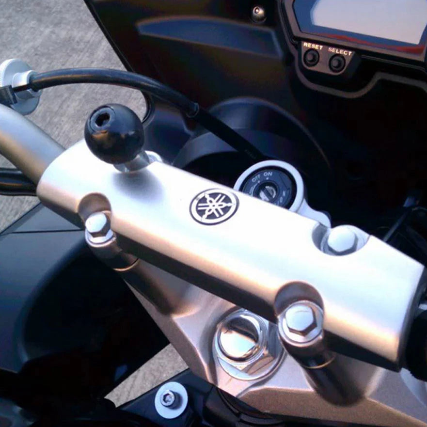 RAM® Motorcycle Handlebar Clamp Base with M8 Bolts