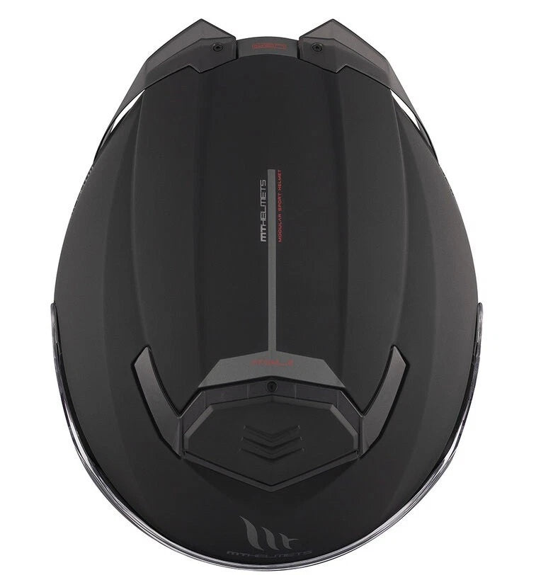 MT Helmets Atom 2 BK A1 MATT BLACK