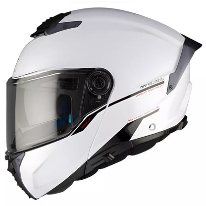 MT Helmets Atom 2 A0 GLOSS WHITE