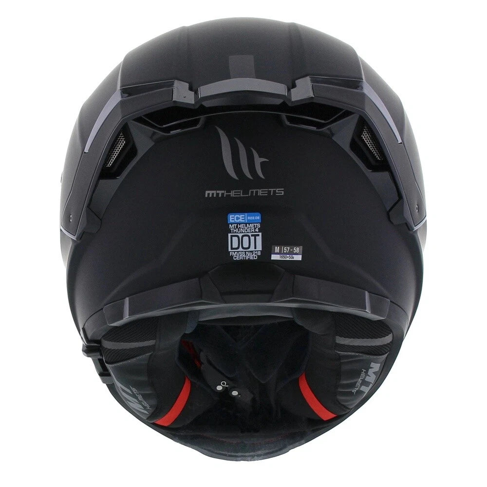 MT Helmets Thunder 4 MATT BLACK – Adventure Motorcycles Ireland MT Helmets Thunder 4 MATT BLACK – Adventure Motorcycles Ireland