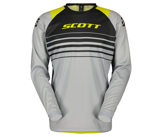 SCOTT Evo Swap Jersey Grey/Yellow Size M