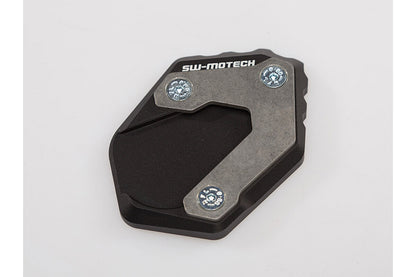 SW-Motech Extension for side stand foot. Black/silver. BMW R1200GS, R1250GS.